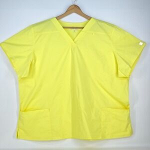 Butter-Soft Stretch Medical Scrub Top Womens 5X Hospital Professional Nurse Tech